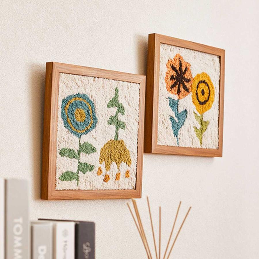 HAGiHARA（萩原） ファブリックパネル KUKKA クッカ タフティング 25