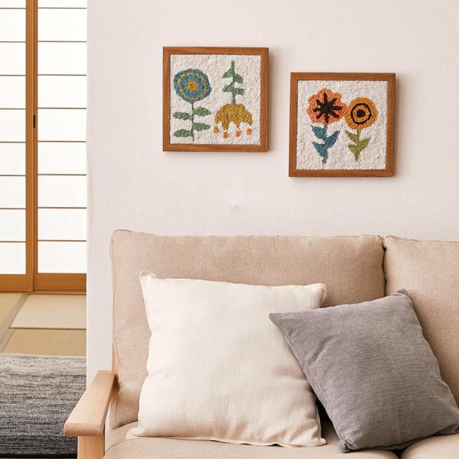 HAGiHARA（萩原） ファブリックパネル KUKKA クッカ タフティング 25