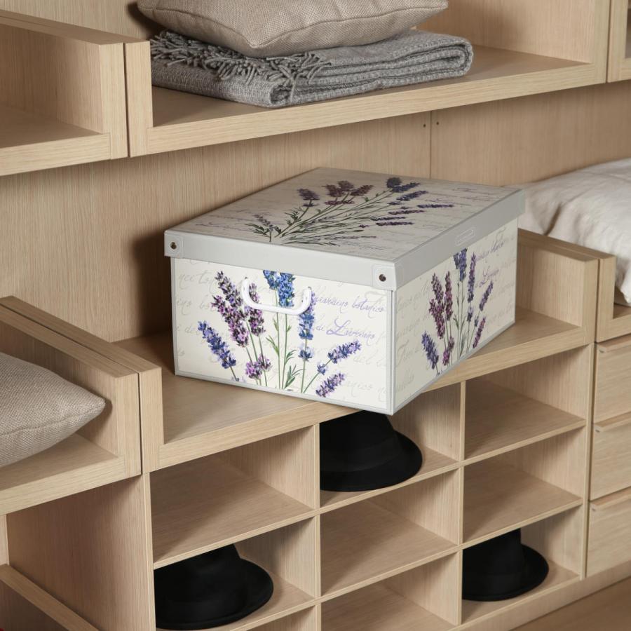 ハンドメイド花柄収納ボックス 中 ハンドメイド花柄収納ボックス 中