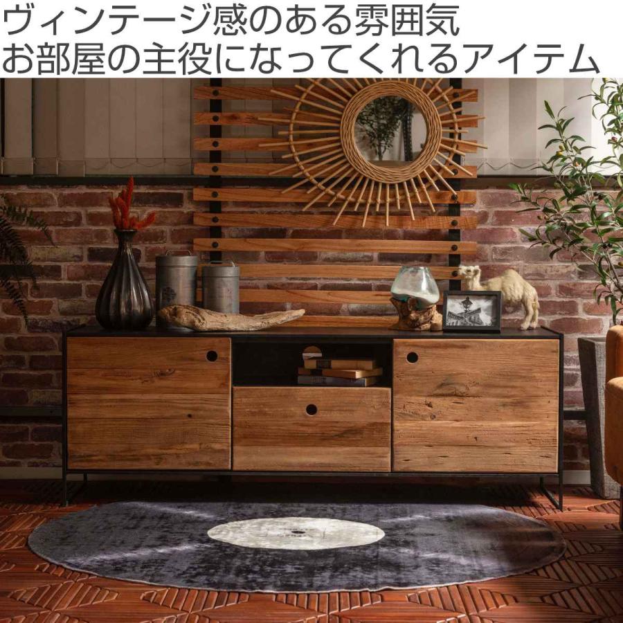 木製テレビ台　ビンテージ調 楽天市場】【送料無料 日本製】テレビ台 木製 バースピーカー