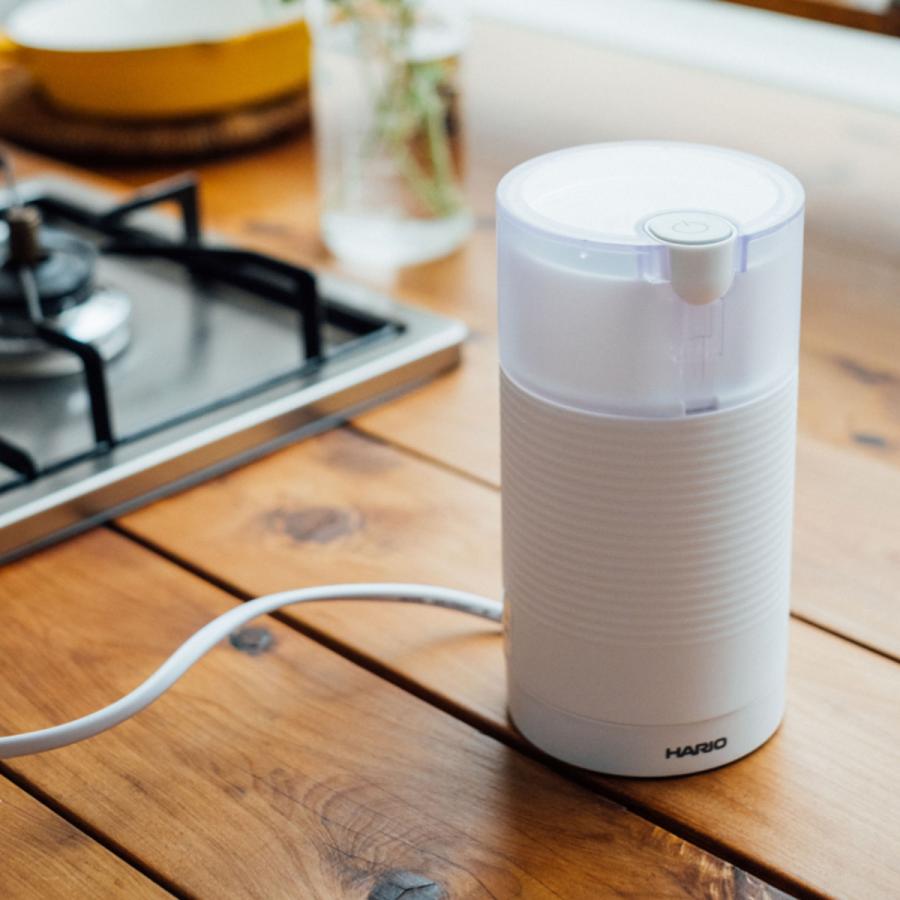HARIO（ハリオ） コーヒーミル 電動 ステンレス （ ミル 電動ミル 電動