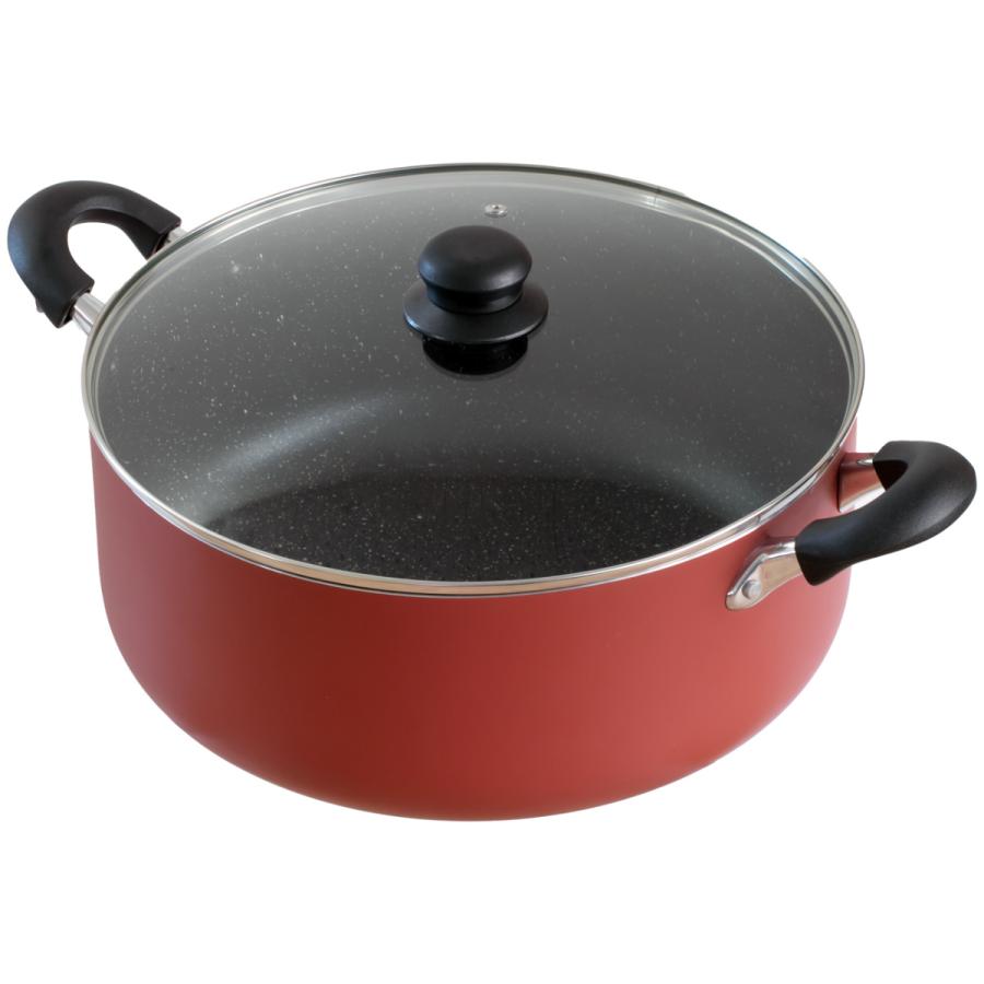 未使用　エムエフジー 鋳物鍋 直径約30cm 鍋蓋付き 未使用 エムエフジー 鋳物鍋 直径約30cm 鍋蓋付き キムツネ 未使用