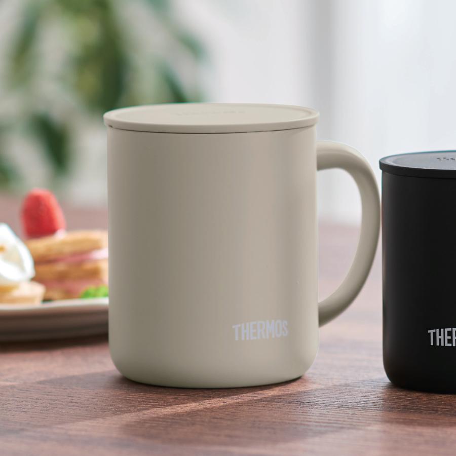 THERMOS サーモス マグカップ 450ml 真空断熱 フタ付き THERMOS サーモス マグカップ 450ml 真空断熱 フタ付き