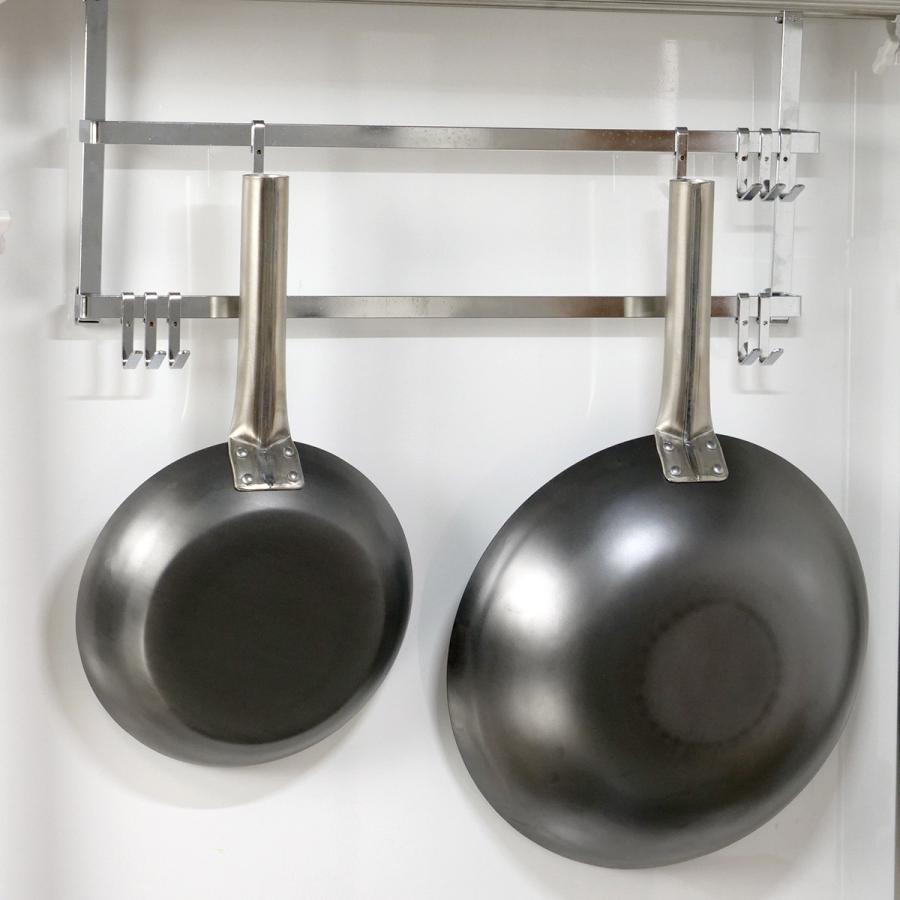 鉄フライパン 27cm 深型 チタン柄 HANAKO 打出し炒め鍋 1.2mm 日本製