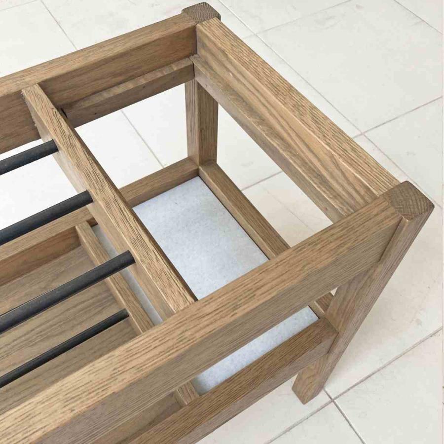 GART（ガルト） サイドテーブル 北欧 収納 木製 マガジンラック 幅50cm