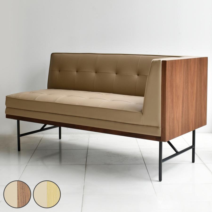 GART（ガルト） カウチソファ 左肘タイプ ヴィンテージ調 PVCレザー