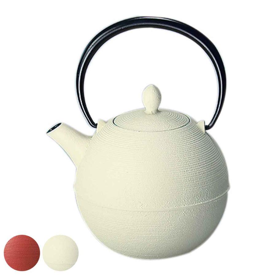 藍花 急須 600ml 日の丸 鋳鉄 （ おしゃれ 大容量 南部鉄器 日本製