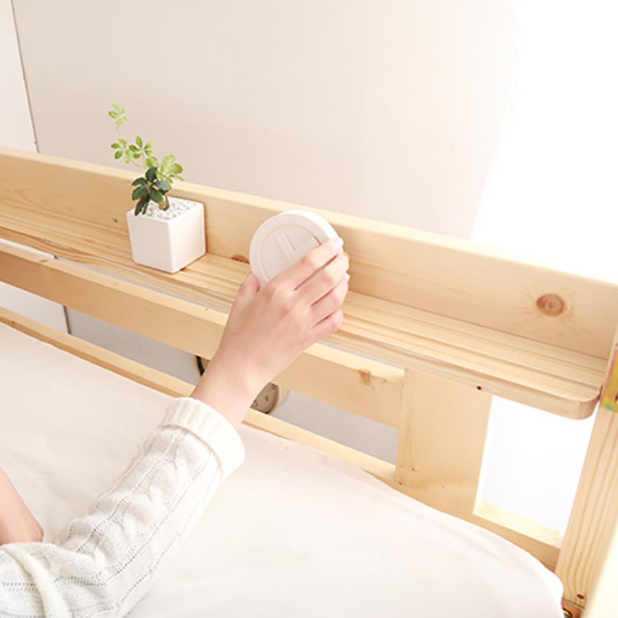 miyuu23様 階段 ロフトベッド 宮棚付き 引取り可能な方 ホームテイスト ロフトベッド セミダブル 宮棚 階段付き 天然木