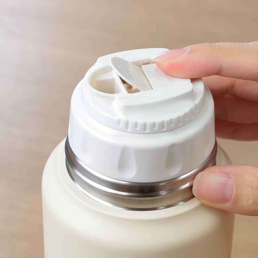 水筒 500ml TRIP BOTTLE コップ付き 保温 保冷 （ 保温保冷 ステンレスボトル コップタイプ ポーチ付き すいとう キッズ 子供 ）｜colorfulbox｜12