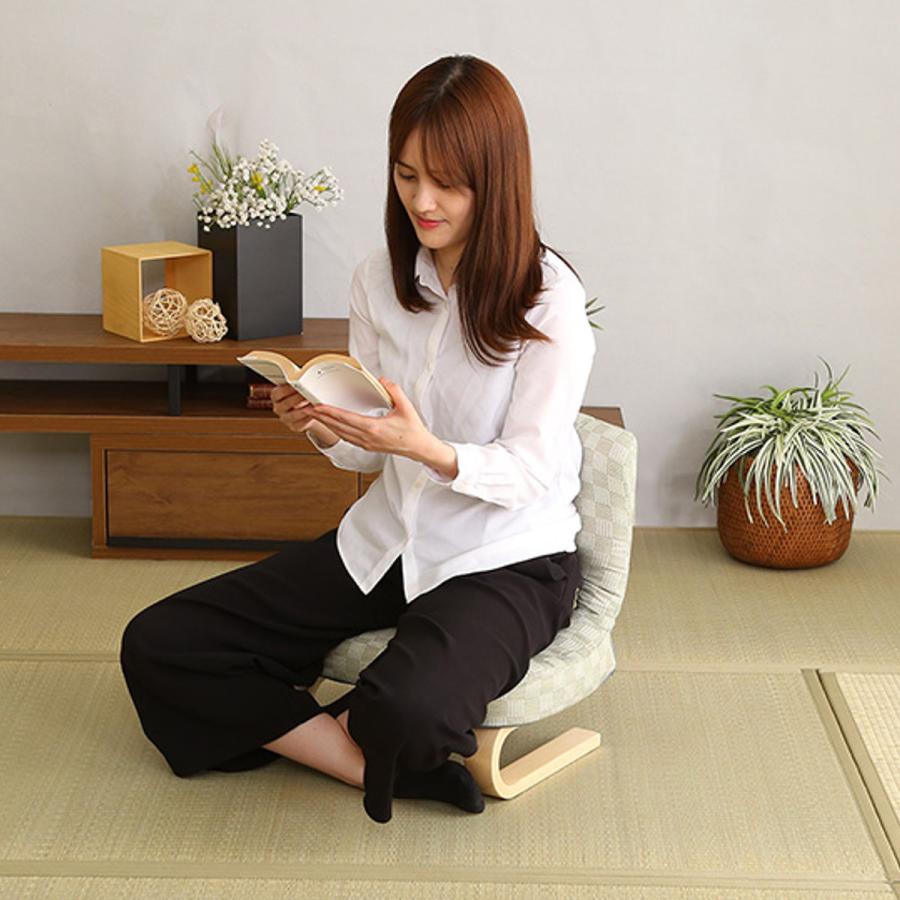 東谷 正座椅子 3段階リクライニング 葵 （ 正座 椅子 あぐら あぐら