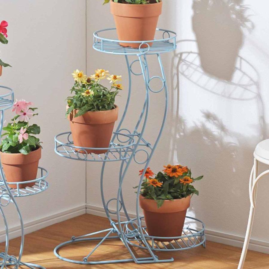 レトロ　花柄スタンド レトロ 花柄スタンド