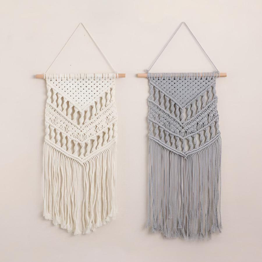 HABITER（アビテ） マクラメ タペストリー Bタイプ 壁掛け （ マクラメ