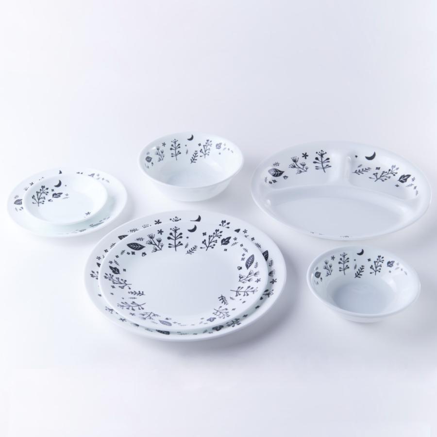 コレール プレート 21.5cm CORELLE ムーンライトフォレスト 強化ガラス