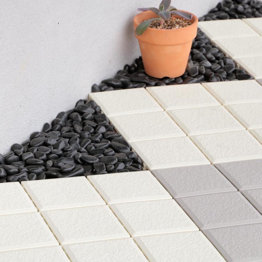 ワタナベ工業 タイル風 ジョイント システムエコタイル 30×30cm 30枚