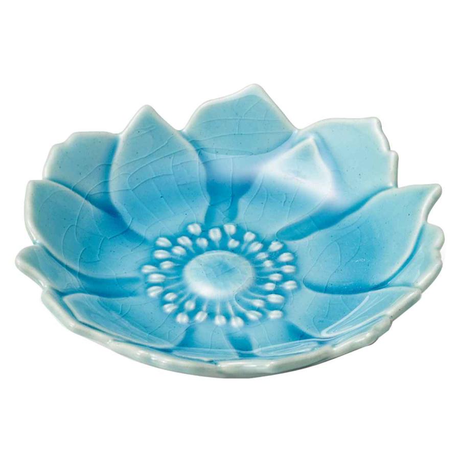 aito製作所 豆皿 アネモネ 7.5cm 形 陶器 瀬戸焼 同色5枚セット （ 食