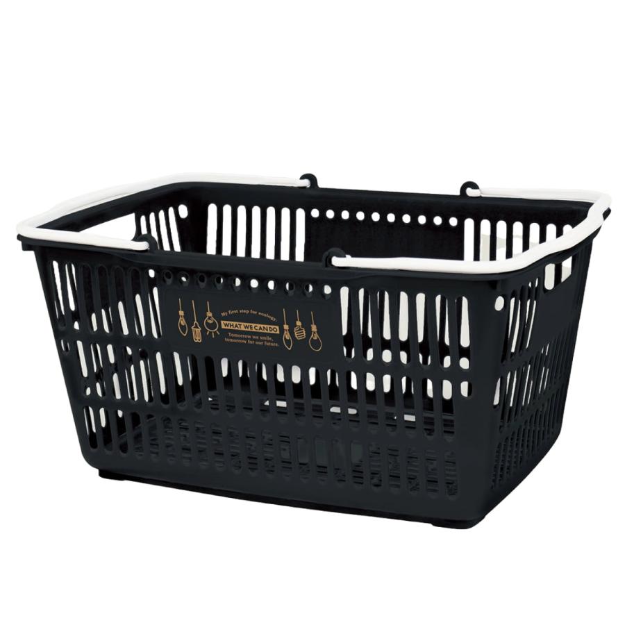 錦化成 バスケット 収納 エコバスケット 10 買い物かご レジかご