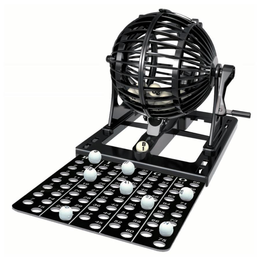 ハナヤマ ビンゴマシン ビンゴ スタンダード ビンゴボール75個付  