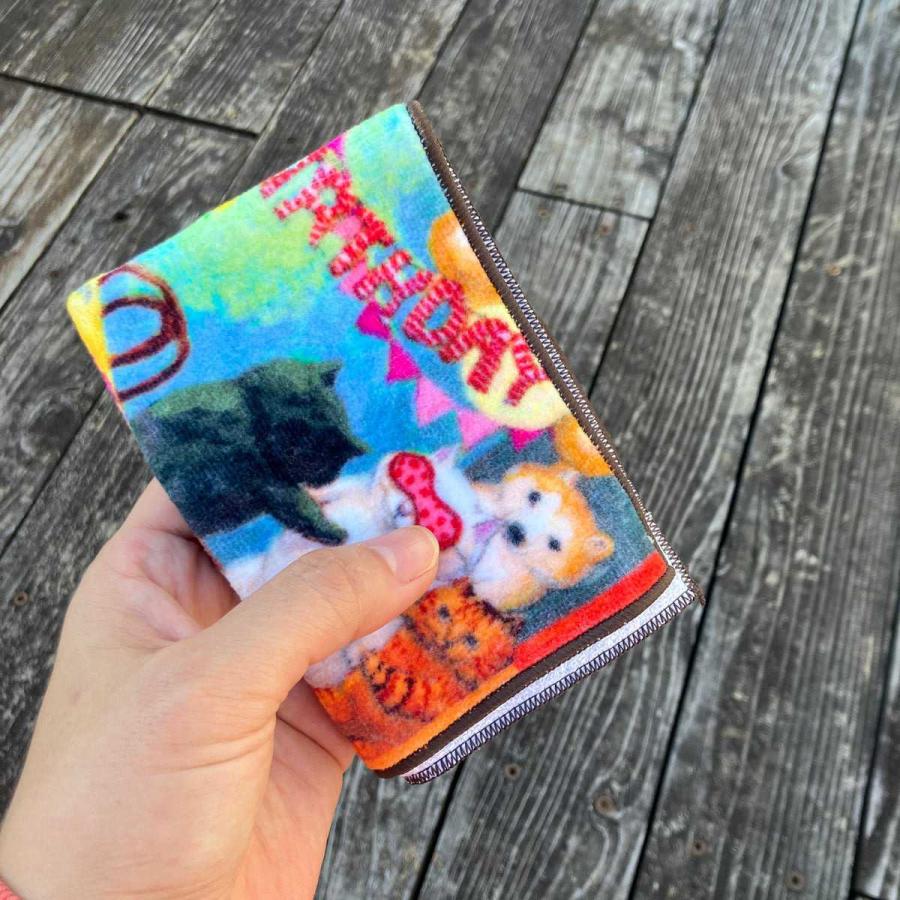 タオルハンカチ たおる はんかち カマノレイコ 日本製 （ ねこの暮らし タオル ハンカチ 綿 手拭き 猫 ）｜colorfulbox｜18