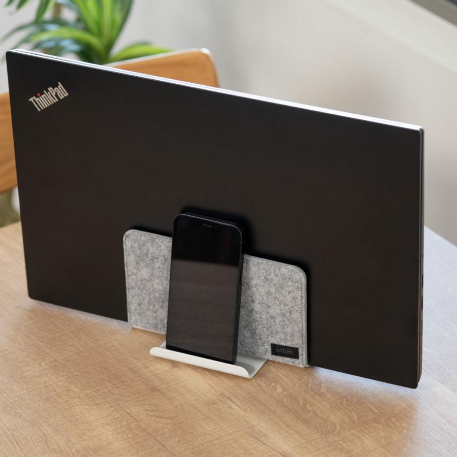 SONiC（ソニック） PCスタンド 縦置き フェルトカバー付 スタンド