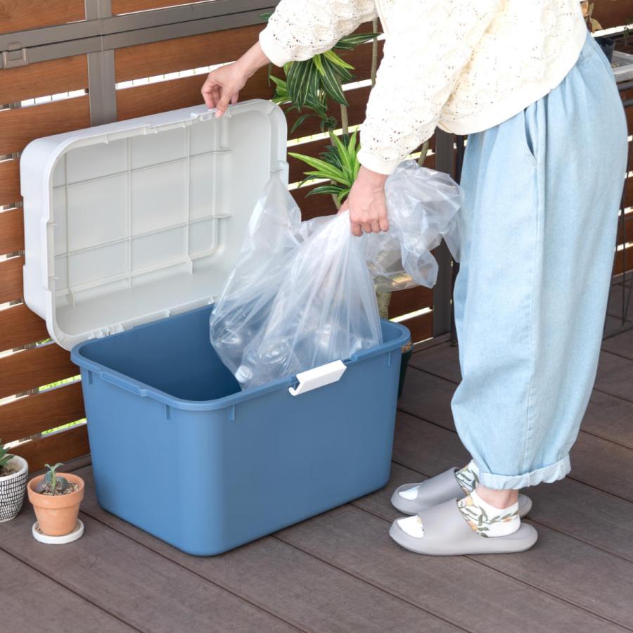 収納ボックス 68L ホームボックス プラス 620 （ 鍵穴付き 収納