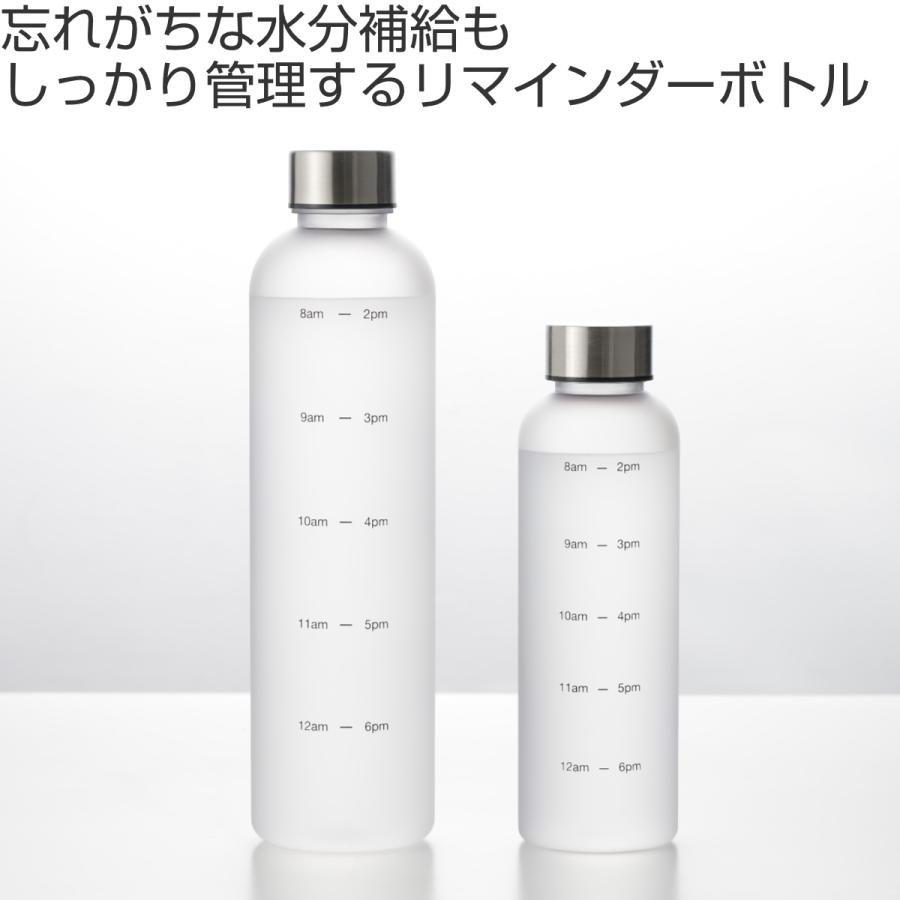 和平フレイズ 水筒 560ml クリアタイム リマインダーボトル （ 常温 直