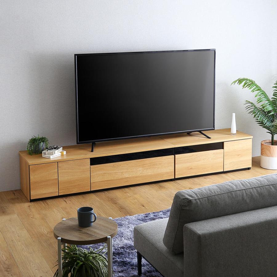 ホームテイスト テレビ台 幅230cm 100型対応 完成品 日本製 ホームテイスト テレビ台 幅230cm 100型対応 完成品 日本製