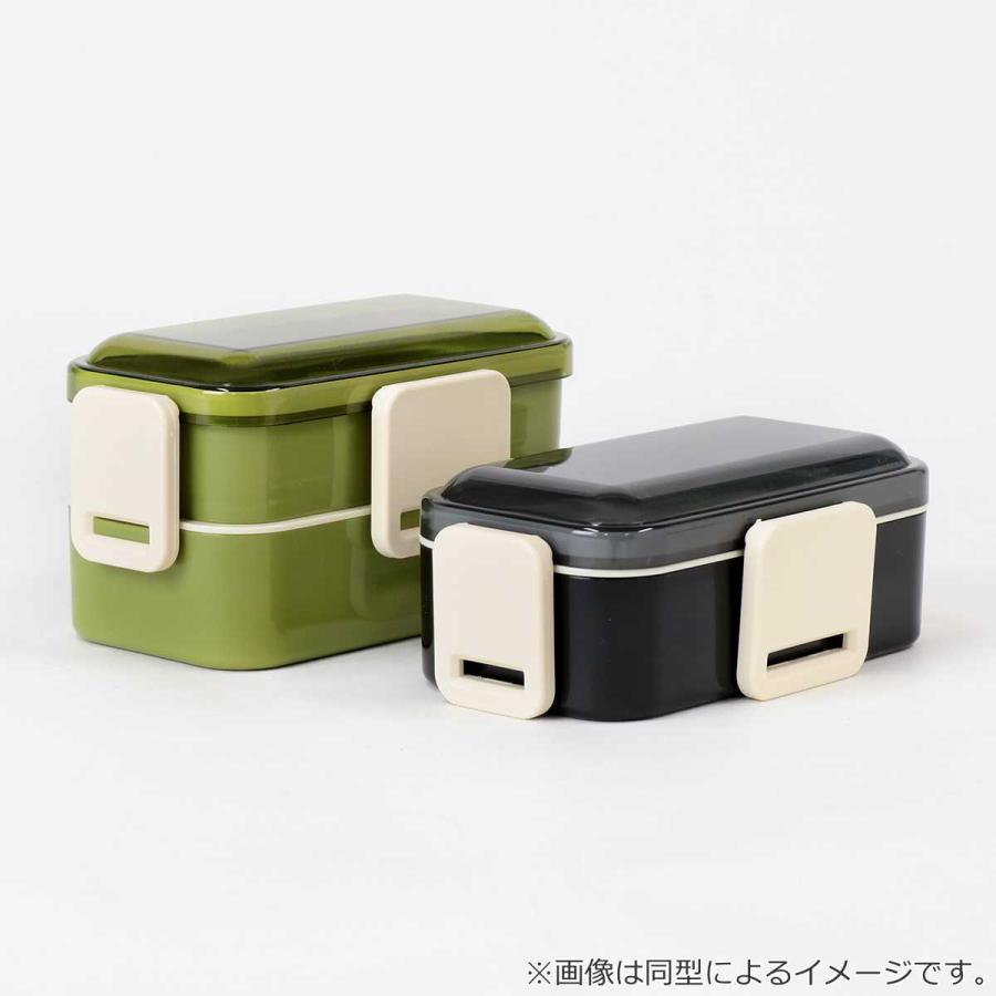スケーター 弁当箱 2段 600ml 抗菌2段ふわっと弁当箱 ヤングオイスター