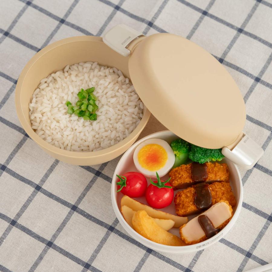 宮本産業 弁当箱 2段 700ml MIYA LUNCH ランチボウル くすみカラー