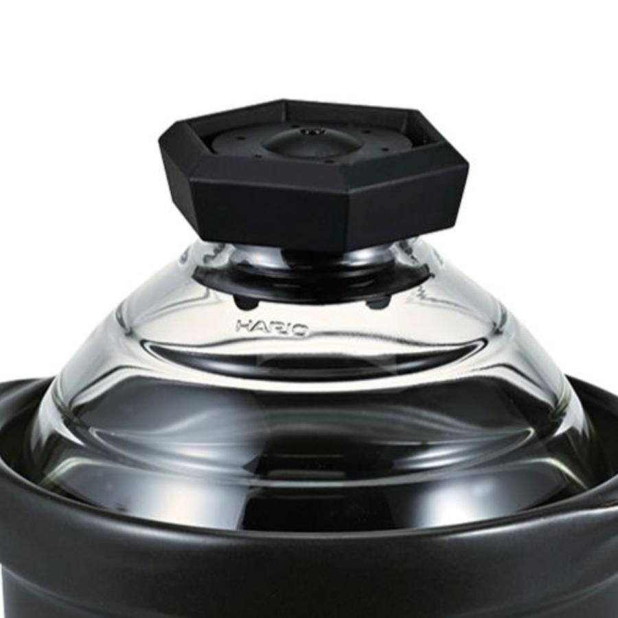 HARIO（ハリオ） フタがガラスのご飯釜 1〜2合 ガス火専用 ガラス蓋