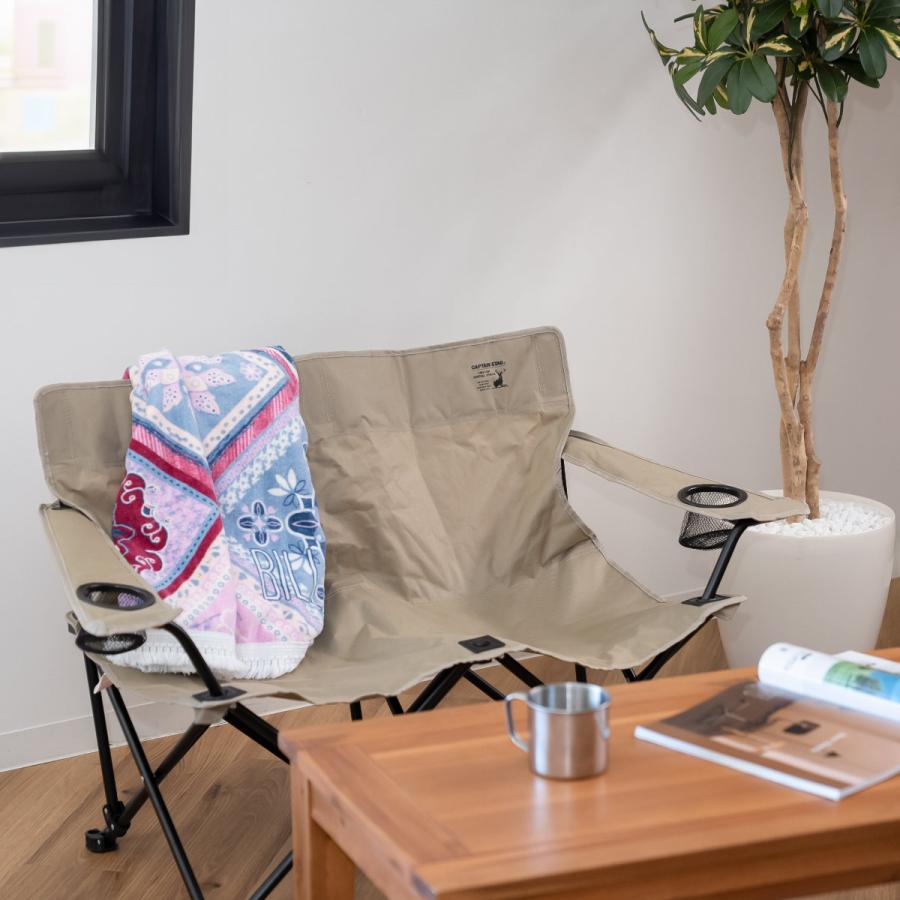 CS Charmant ベンチ シャルマン イスベンチ カーキ 折りたたみ