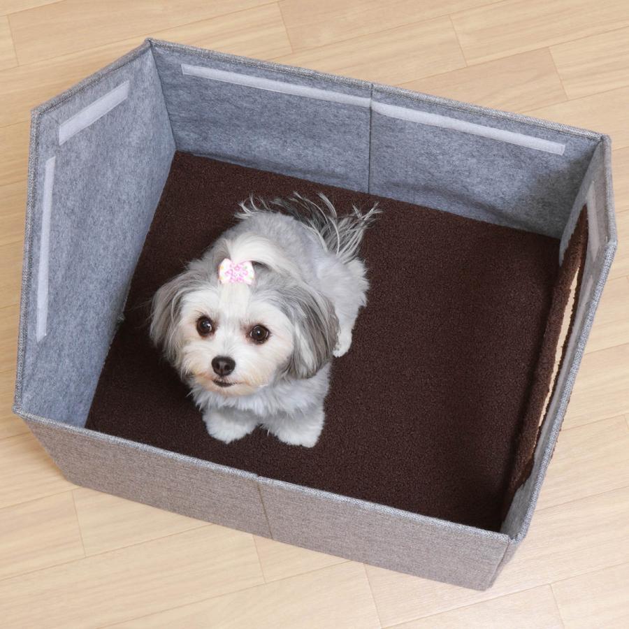 未使用タグ付き　ミエコウエサコ　ドッグハウス　ペットハウス　ベッド　マット付き 楽天市場】ペットハウス 三角屋根 Lサイズ 幅53×奥行59×高さ49.5