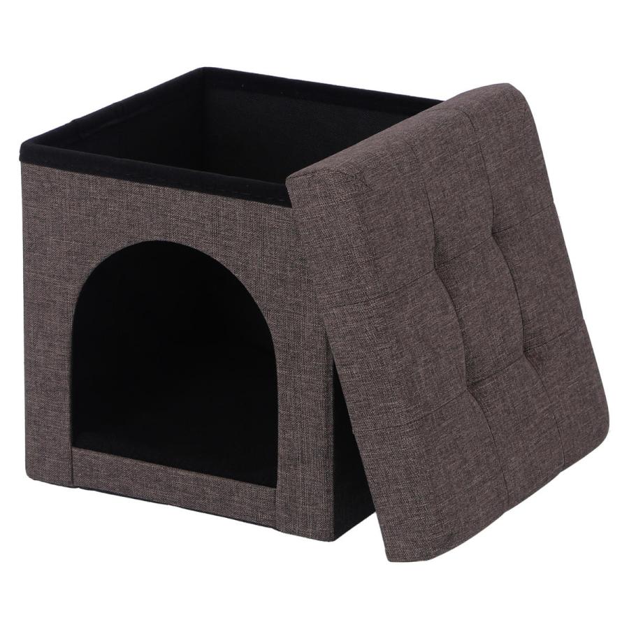 不二貿易（Fuji Boeki） ペットハウス スツール ミニ 30cm 室内 （ 犬