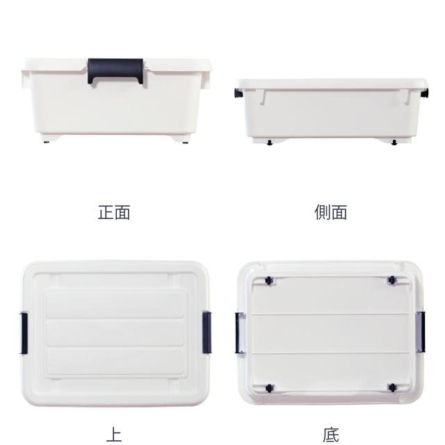 5個セットの衣装ケース クローゼット用 衣装ケース クローゼット収納 コロ付き 幅38.5×奥行50×高さ17cm 浅型