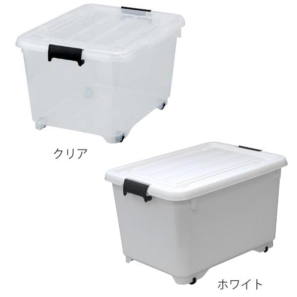 衣装ケース クローゼット収納 コロ付き 幅38.5×奥行50×高さ30cm 深型