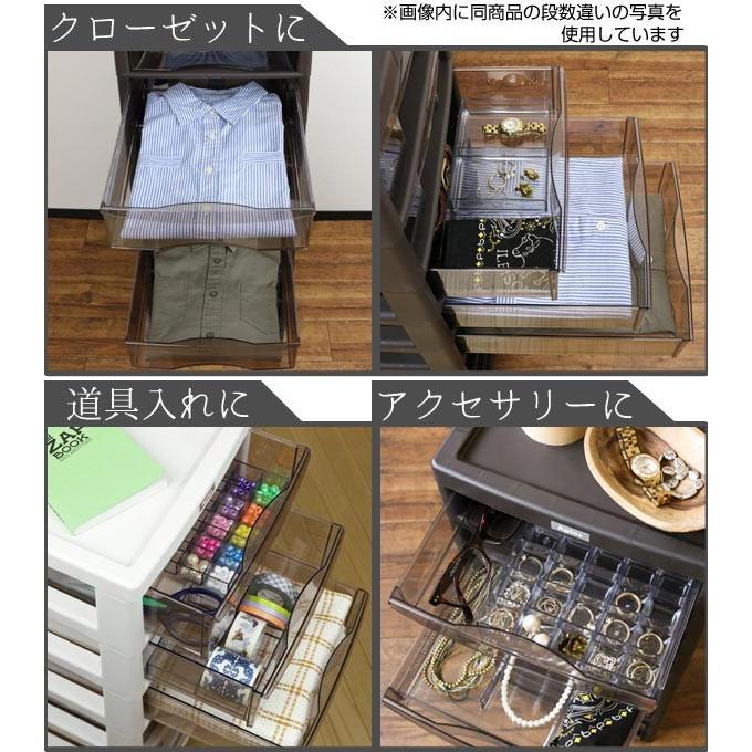 レターケース B4 深型 3段 書類ケース 書類収納 （ 書類 収納ケース 棚 整理 収納ボックス 収納 透明 ケース ）｜colorfulbox｜06