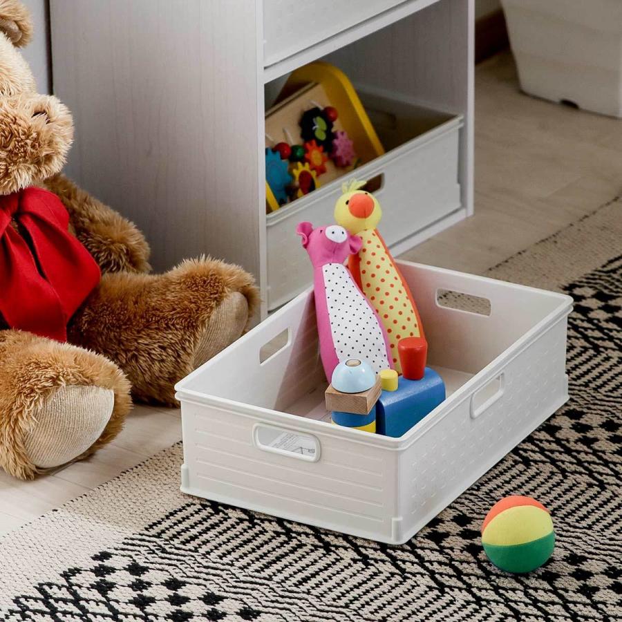 収納ボックス カラーボックス用 高さ12cm 12個セット （ 幅39.5×奥行