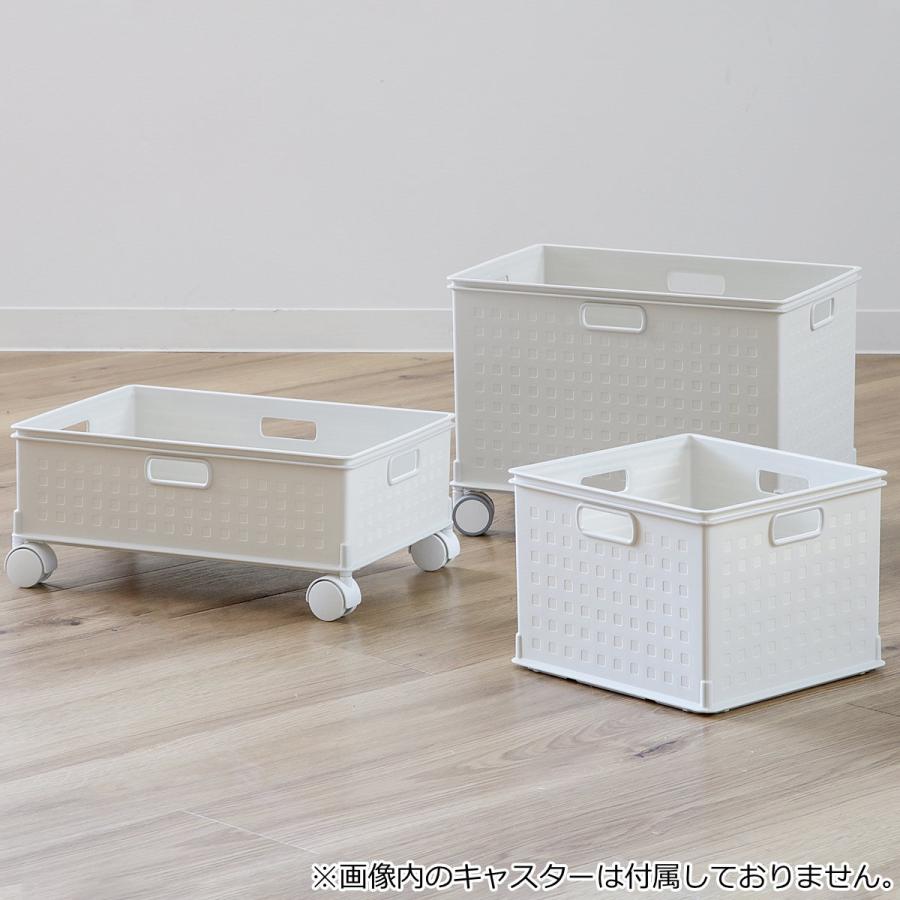 収納ボックス カラーボックス用 RE 高さ24cm （ 幅39.5×奥行26.5×高さ