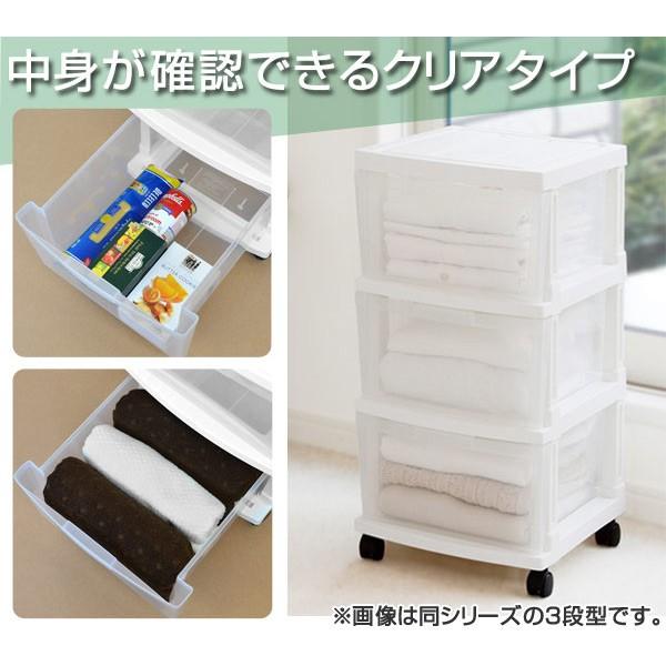 クローゼット収納ケース　深型ストッカー　5段 （ 収納ボックス プラスチック 引き出し ）｜colorfulbox｜06