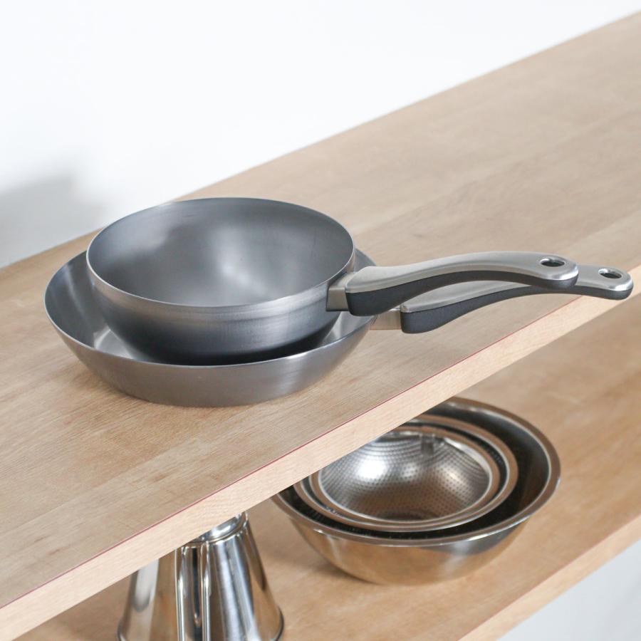 鉄フライパン 2点セット 20cm 26cm IH対応 「F.」 藤田金属×近畿大学