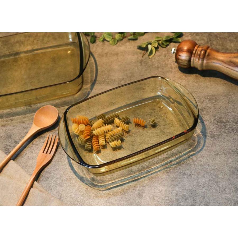 グラタン皿 23cm 800ml VISIONS 耐熱ガラス （ 食洗機対応 電子レンジ