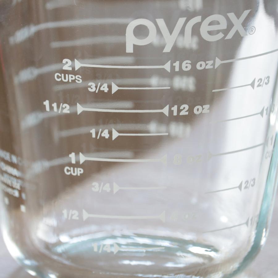 PYREX 計量カップ 500ml 耐熱ガラス 取っ手付き メジャーカップ （ パイレックス 耐熱 ガラス 500 計量 カップ 目盛 食洗機 電子レンジ オーブン 対応 ）｜colorfulbox｜06