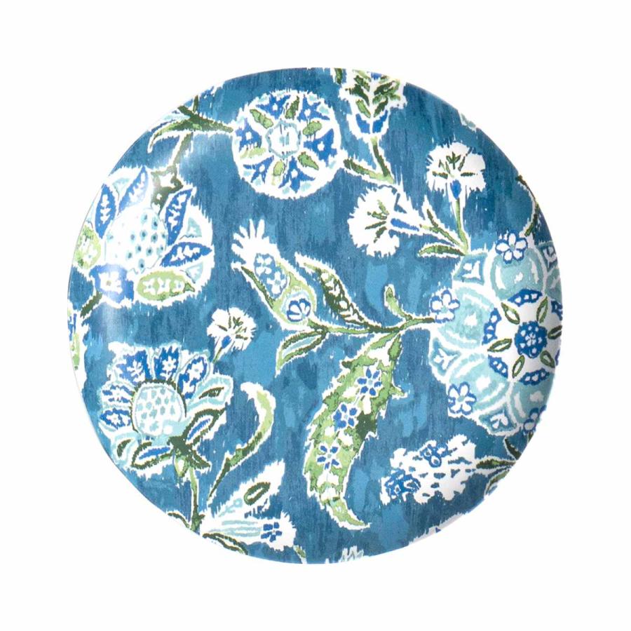 プレート 22cm HANA IKAT （ 食洗機対応 皿 お皿 中皿 パスタ皿