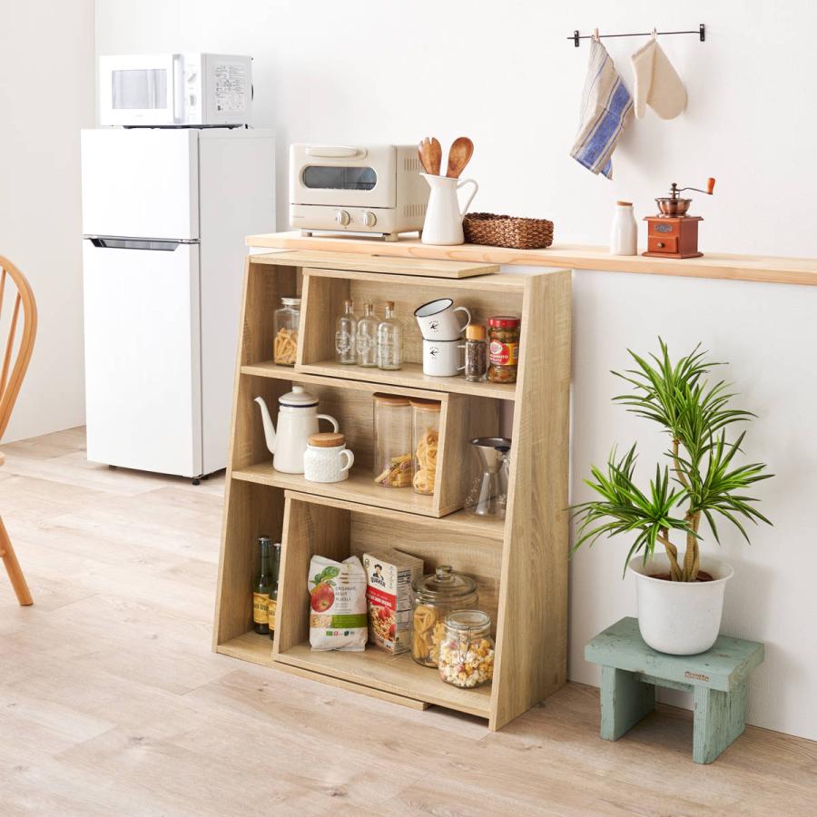 KIHARA 木製棚 ベージュ KIHARA 木製棚 ベージュ KIHARA 木製棚 ベージュ