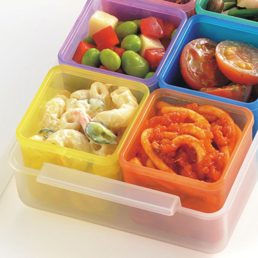 タマハシ 保存容器 100ml×6個入 ビタプラ キューブストッカー