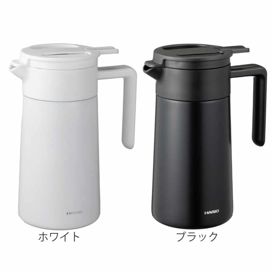 ハリオ ポット 600ml 魔法瓶 保温 保冷 真空二重構造 ステンレス （ ステンレスポット 卓上ポット ステンレス製 保温ポット 保冷ポット ）｜colorfulbox｜04