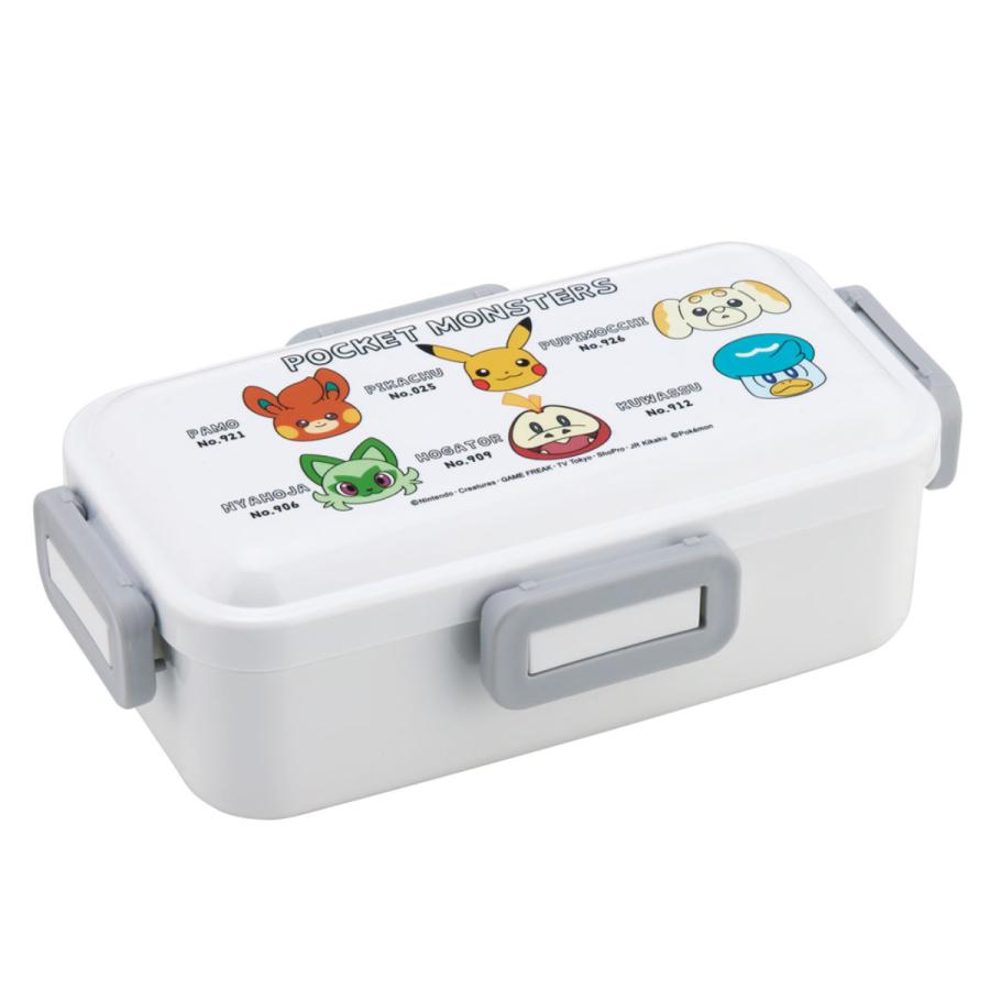 スケーター 弁当箱 1段 530ml 抗菌ふわっと弁当箱 ポケモン フェイス