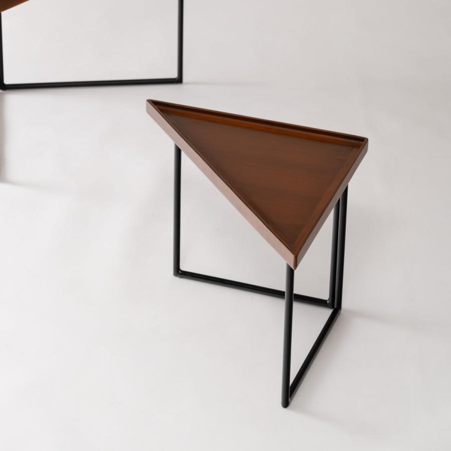 東谷 ミニテーブル コーナー Sサイズ 幅40cm （ 三角 トライアングル