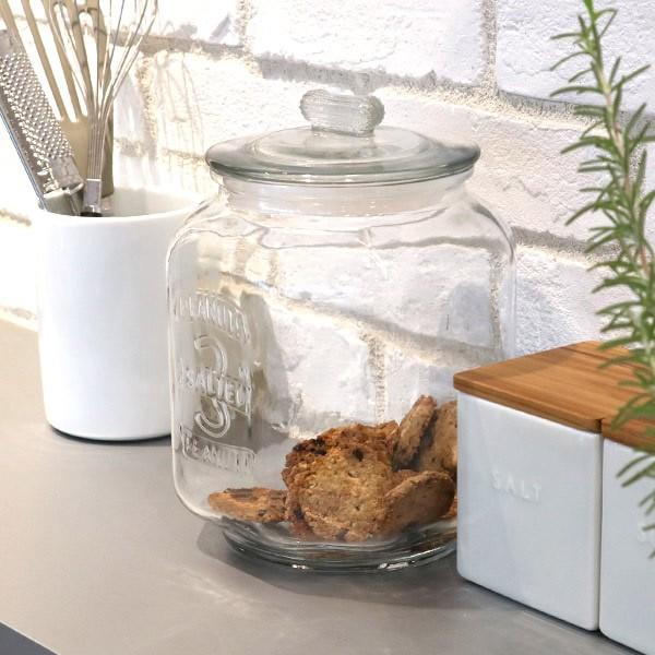 保存容器 3l ガラス製 ガラスクッキージャー ガラス保存瓶 保存瓶 米びつ お弁当グッズのカラフルボックス 通販 Yahoo ショッピング