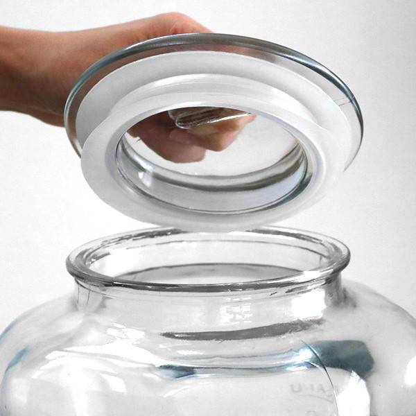 保存容器 3l ガラス製 ガラスクッキージャー ガラス保存瓶 保存瓶 米びつ お弁当グッズのカラフルボックス 通販 Yahoo ショッピング