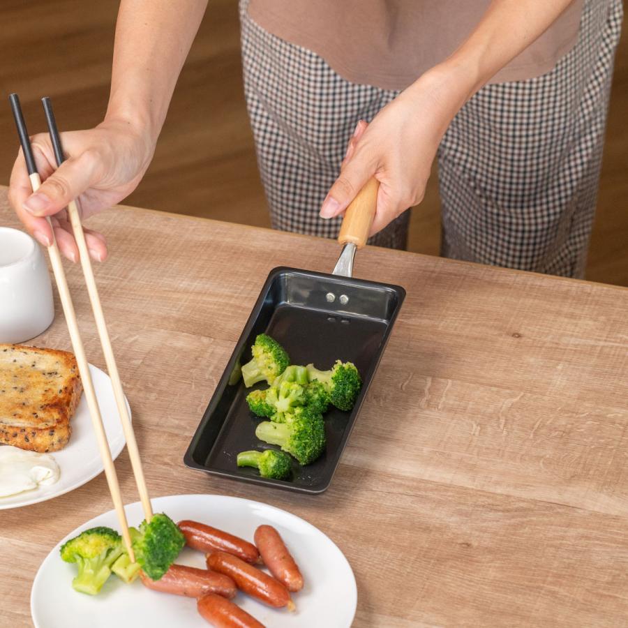 パール金属 卵焼き器 9×17.5cm IH対応 鉄製 日本製 （ ガス火